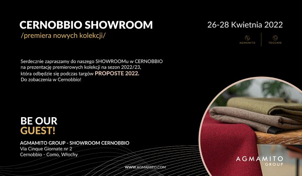 CERNOBBIO SHOWROOM /premiera nowych kolekcji/